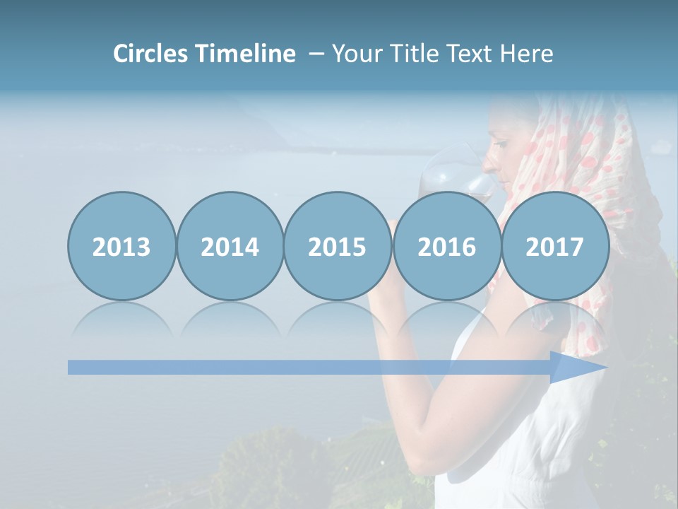 Montreux Winery Drink PowerPoint Template