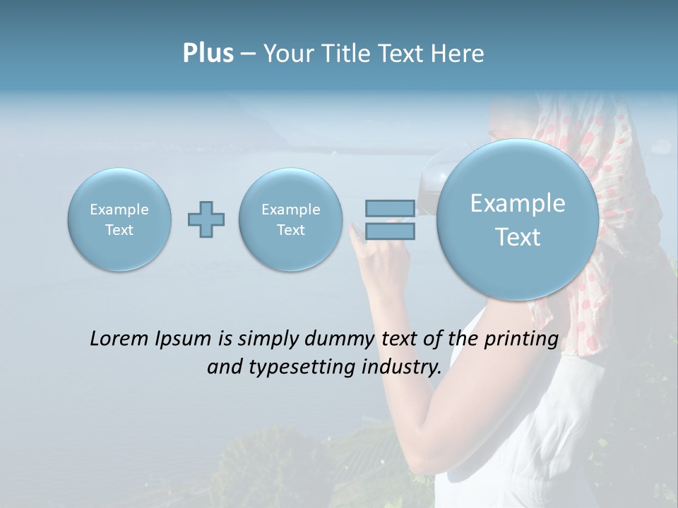 Montreux Winery Drink PowerPoint Template