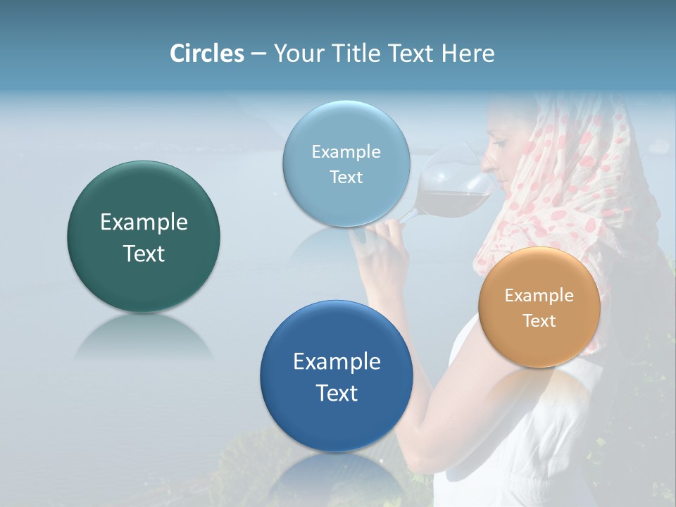 Montreux Winery Drink PowerPoint Template