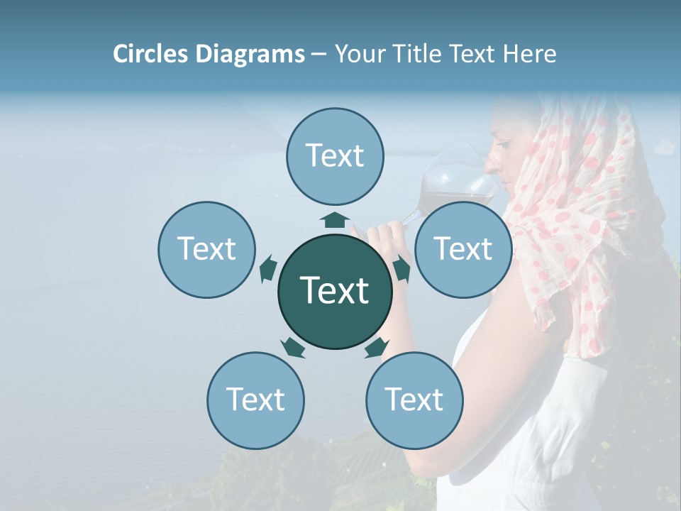 Montreux Winery Drink PowerPoint Template