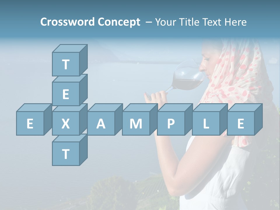 Montreux Winery Drink PowerPoint Template