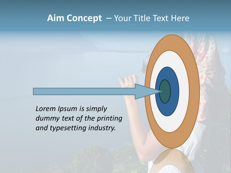 Montreux Winery Drink PowerPoint Template