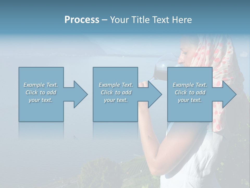 Montreux Winery Drink PowerPoint Template