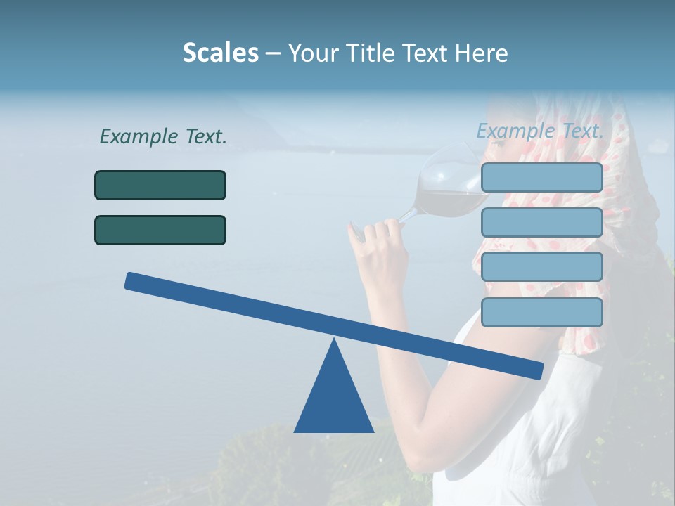 Montreux Winery Drink PowerPoint Template