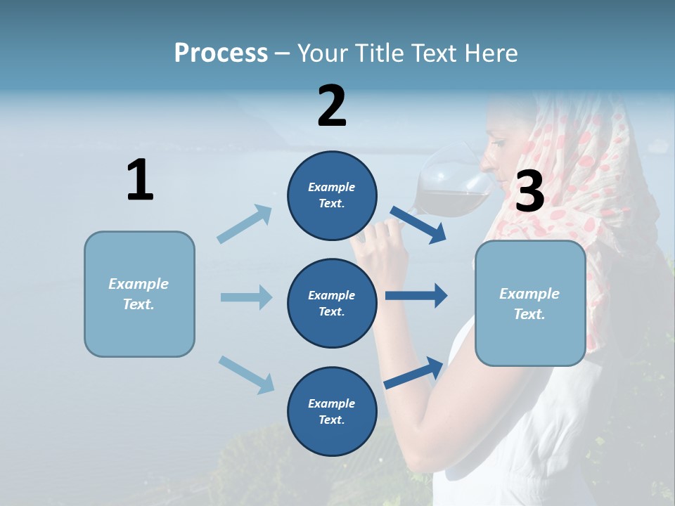 Montreux Winery Drink PowerPoint Template