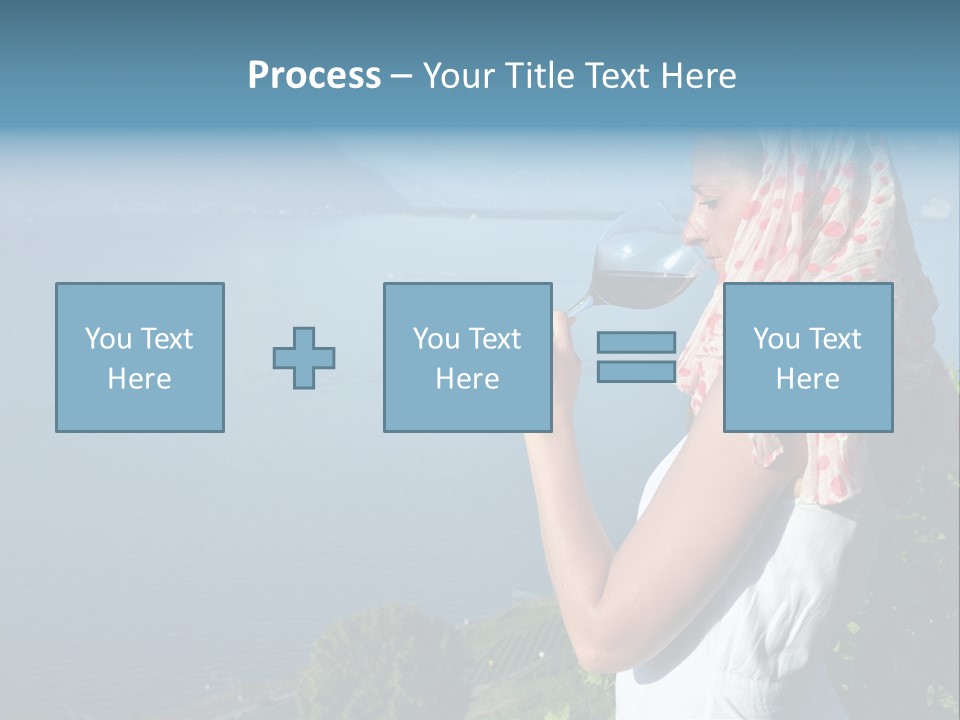 Montreux Winery Drink PowerPoint Template