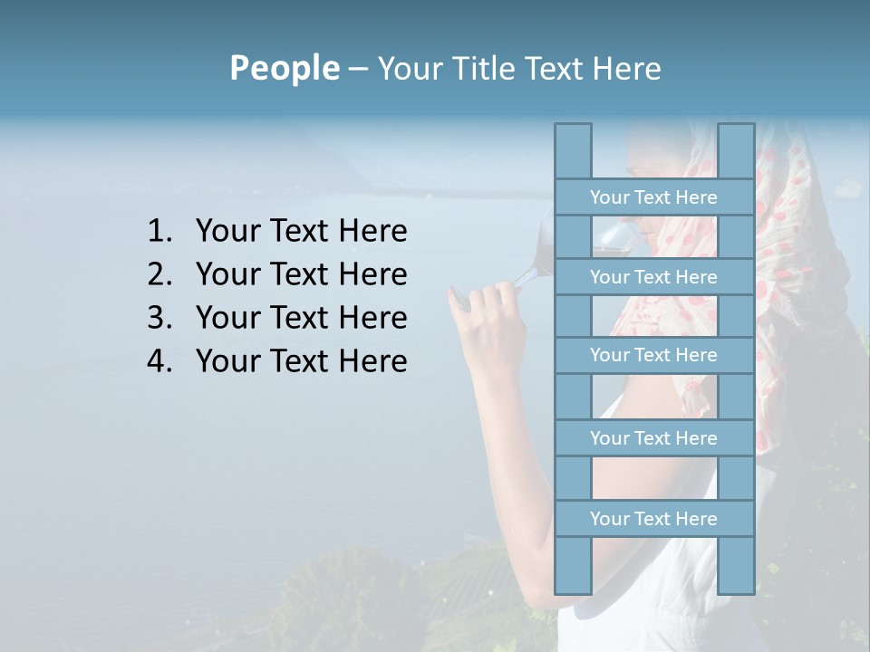 Montreux Winery Drink PowerPoint Template