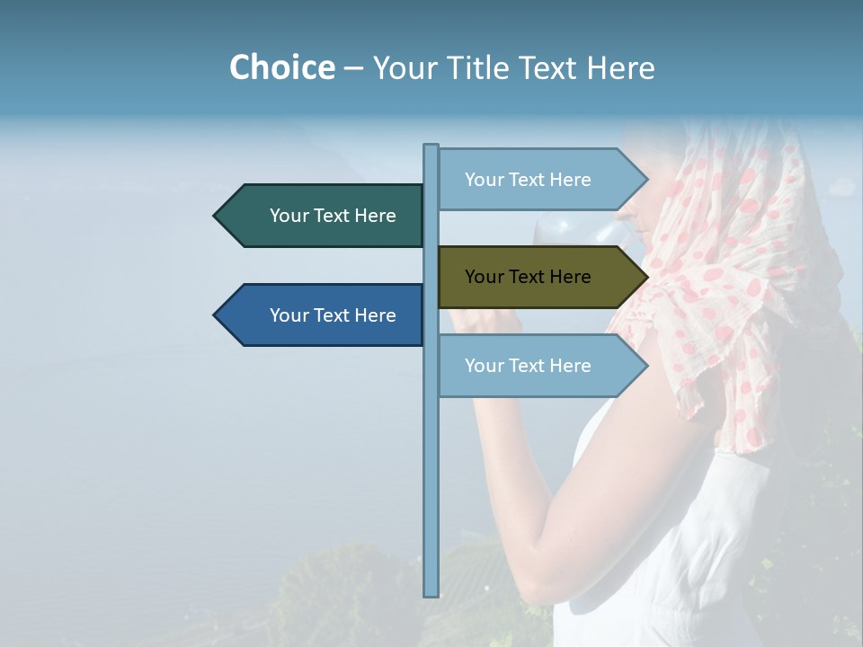 Montreux Winery Drink PowerPoint Template