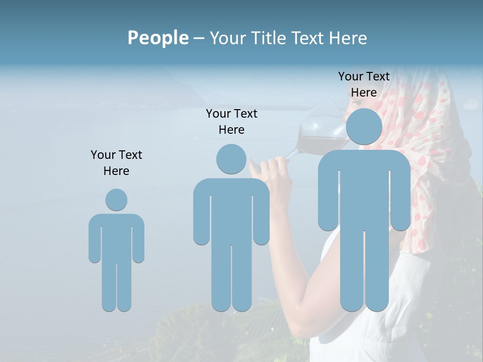 Montreux Winery Drink PowerPoint Template