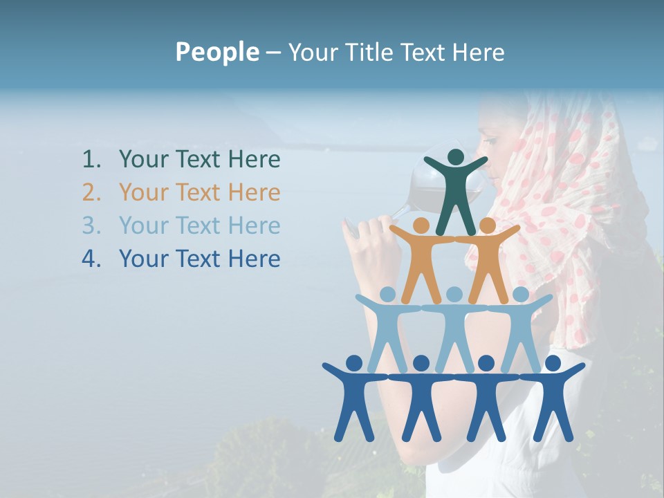 Montreux Winery Drink PowerPoint Template