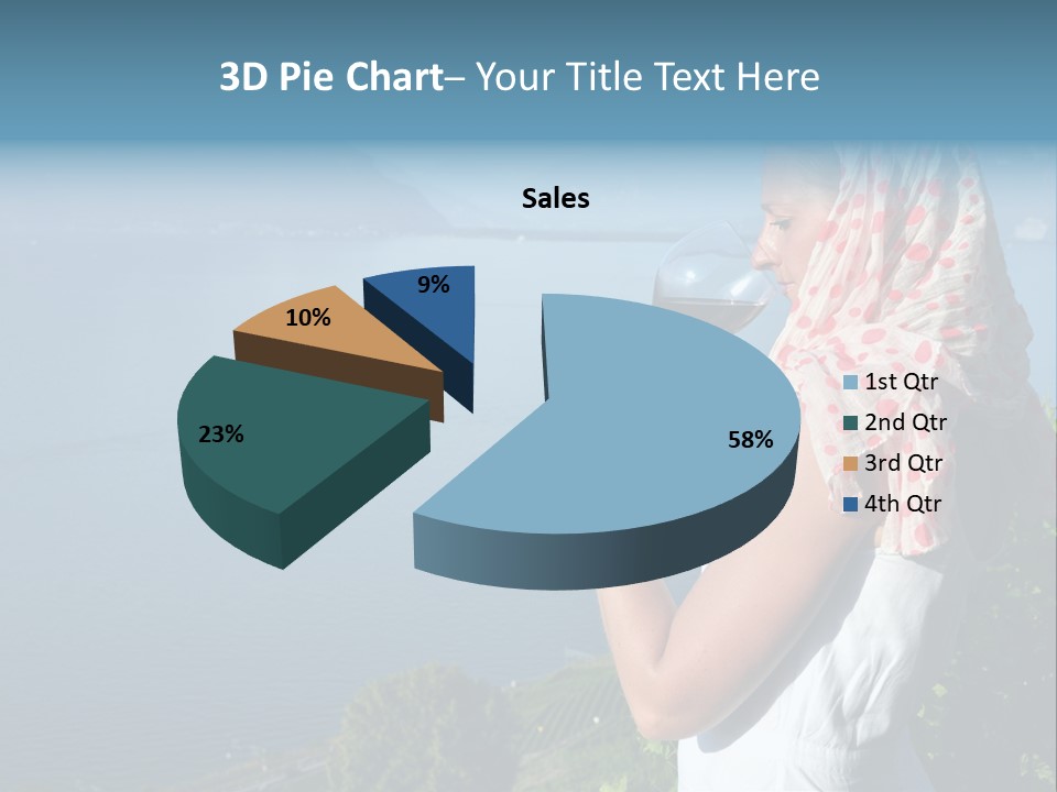 Montreux Winery Drink PowerPoint Template