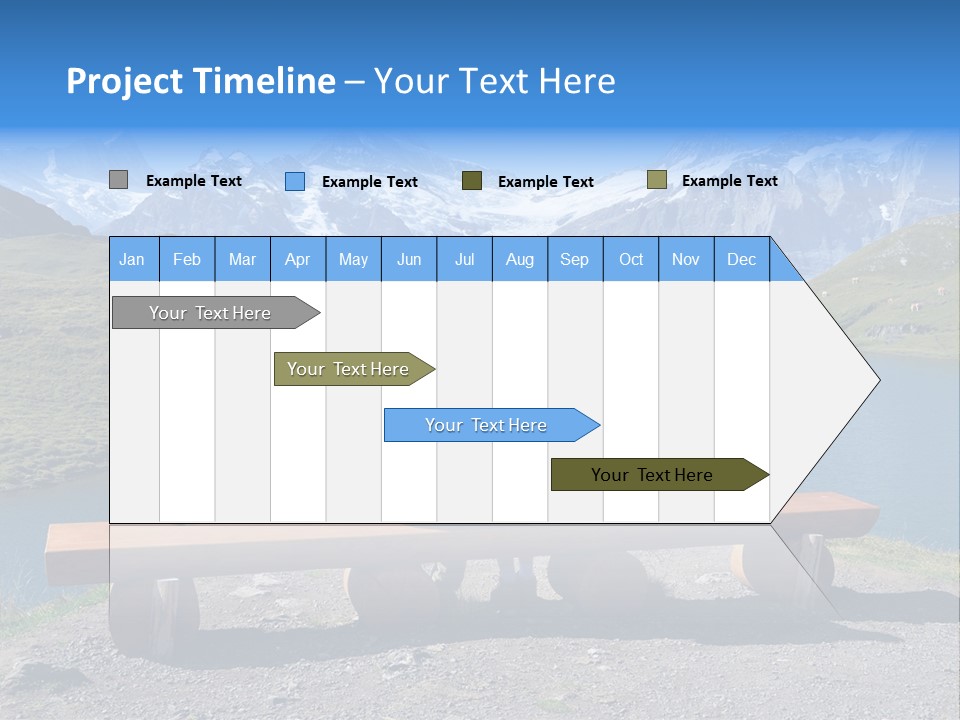 Sea Hill Couple PowerPoint Template