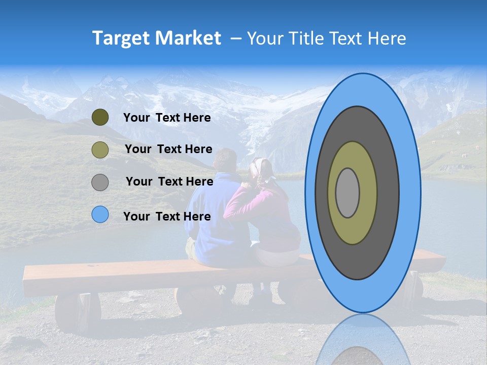 Sea Hill Couple PowerPoint Template