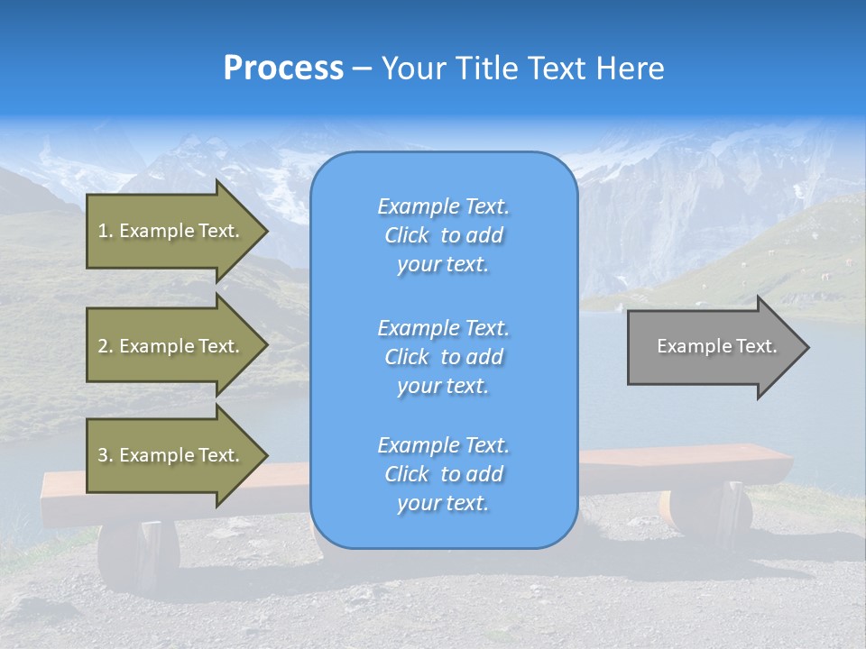 Sea Hill Couple PowerPoint Template