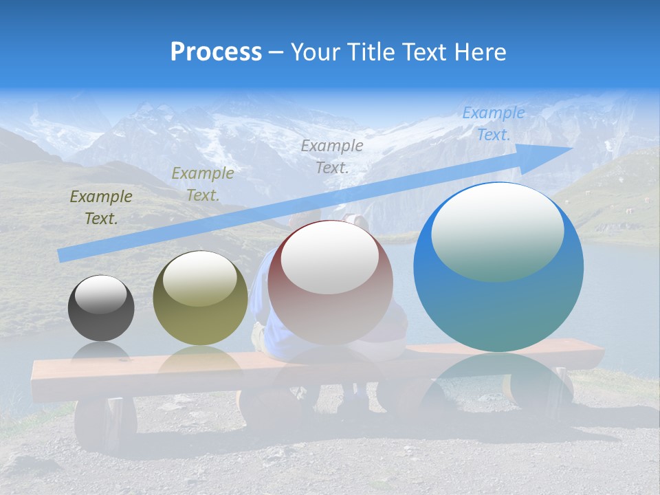 Sea Hill Couple PowerPoint Template