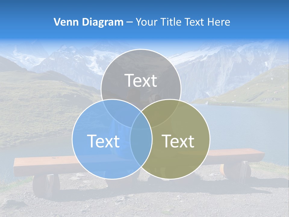 Sea Hill Couple PowerPoint Template