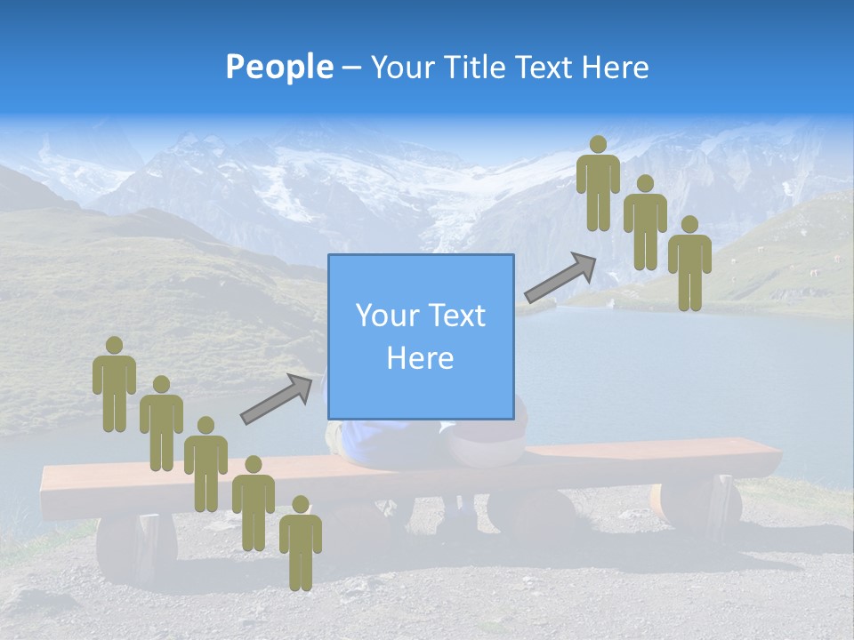 Sea Hill Couple PowerPoint Template