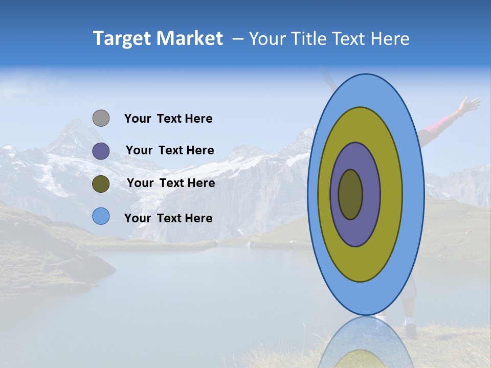 Sport Climbing Clouds PowerPoint Template