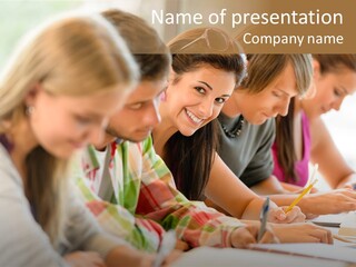 Focus Indoor Quiz PowerPoint Template