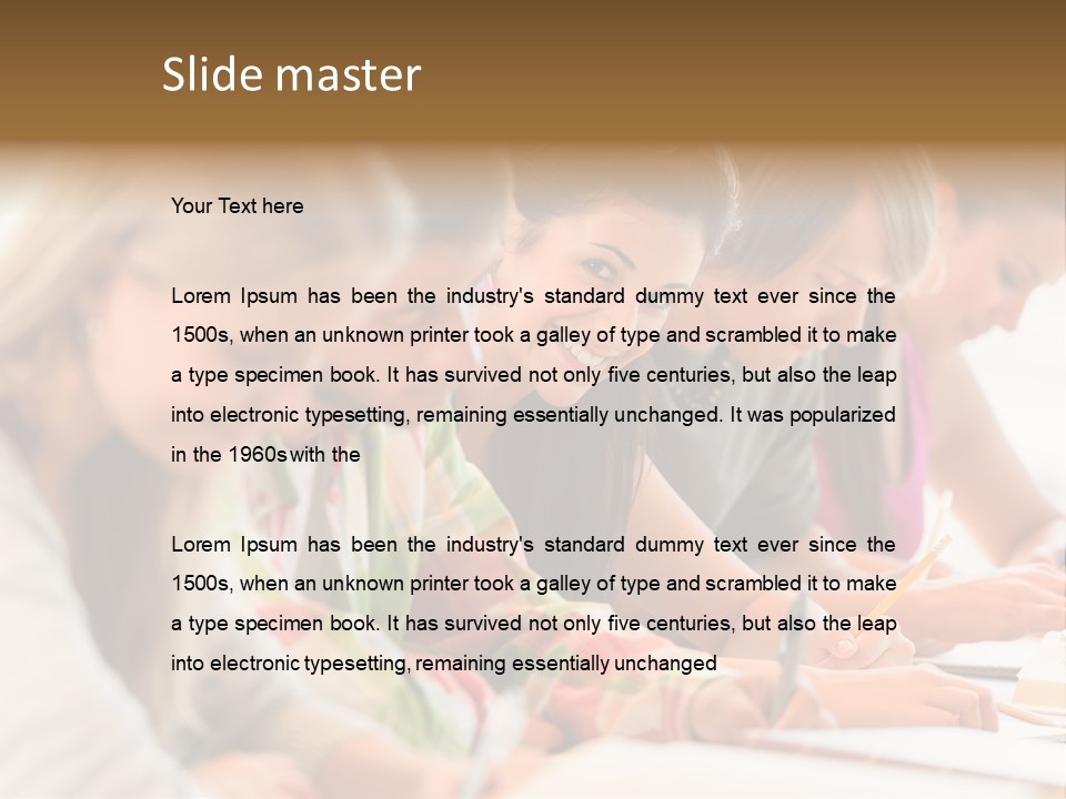 Focus Indoor Quiz PowerPoint Template