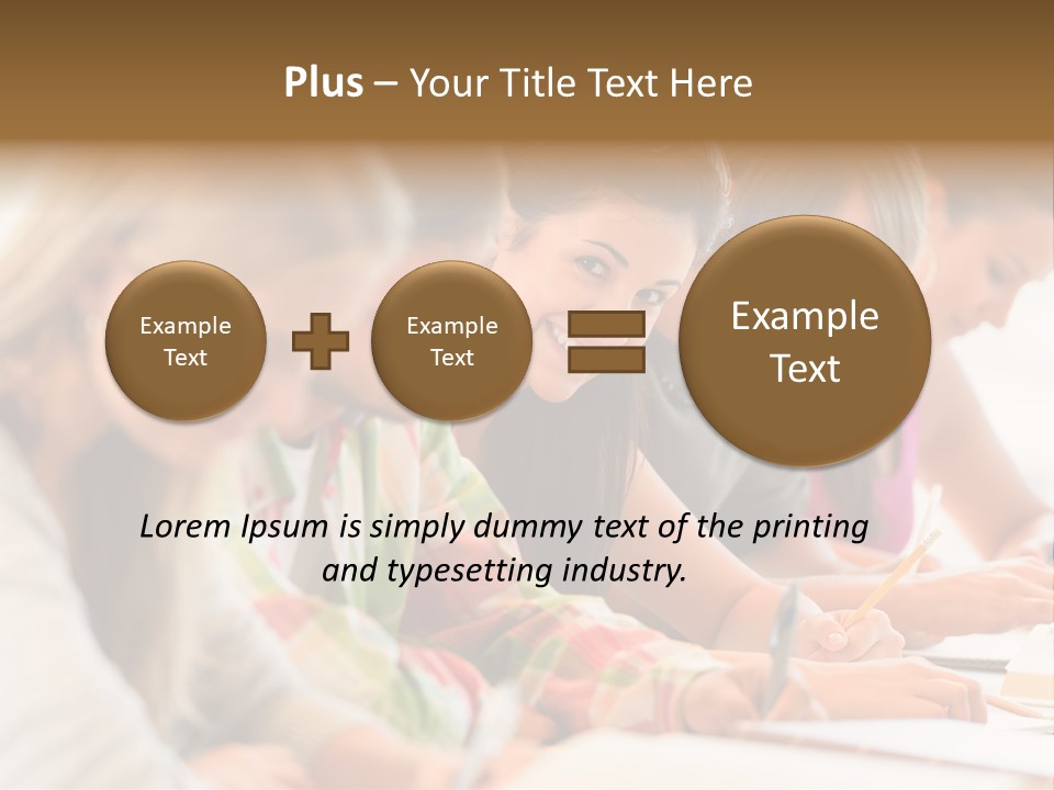 Focus Indoor Quiz PowerPoint Template