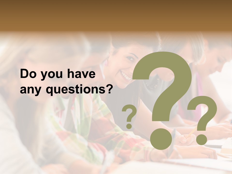 Focus Indoor Quiz PowerPoint Template