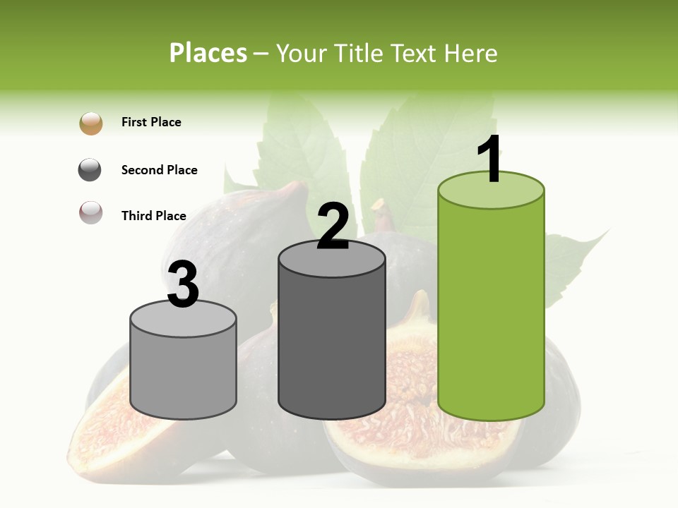 Object Green Purple PowerPoint Template