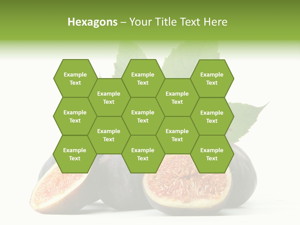 Object Green Purple PowerPoint Template