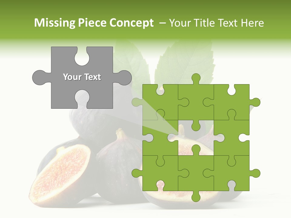 Object Green Purple PowerPoint Template