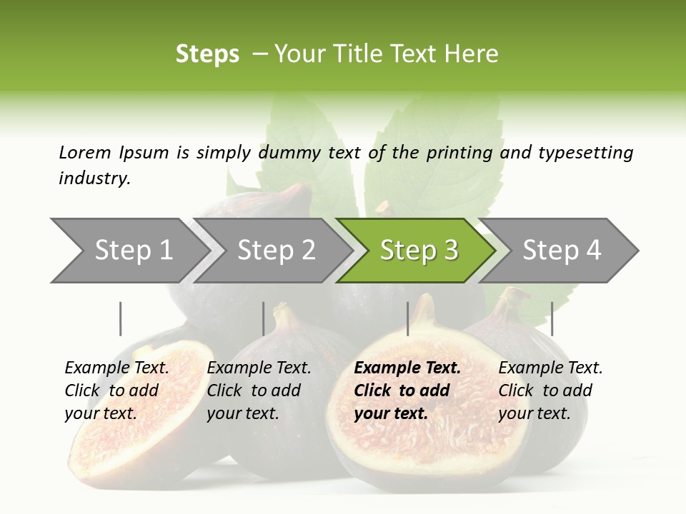 Object Green Purple PowerPoint Template
