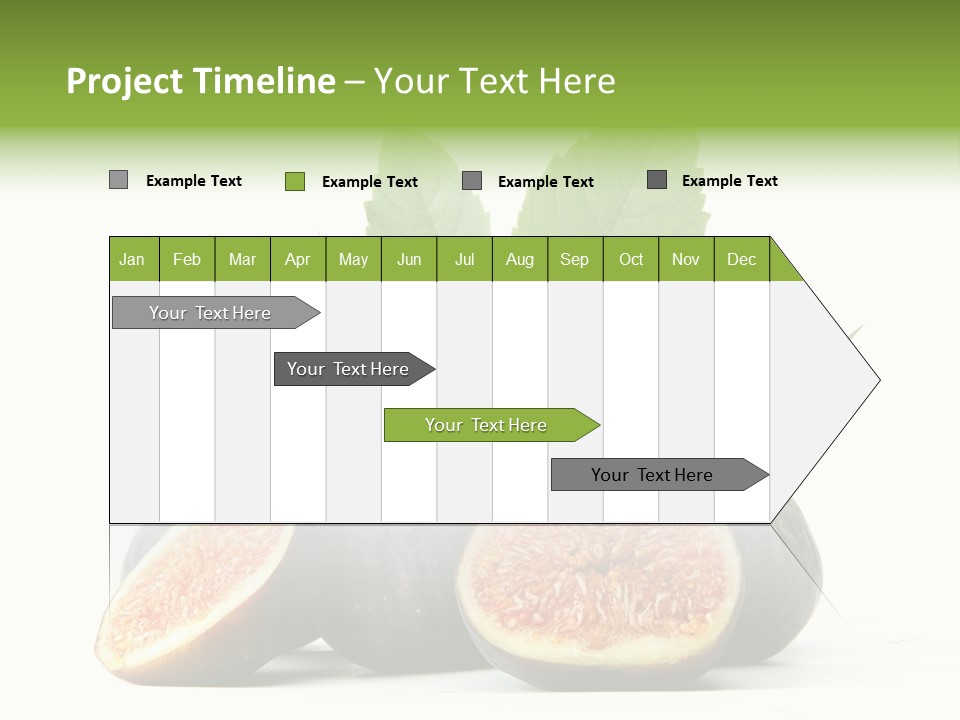 Object Green Purple PowerPoint Template