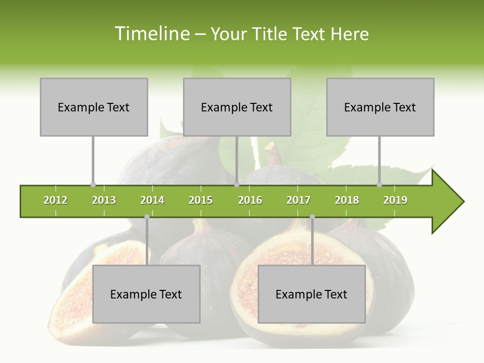 Object Green Purple PowerPoint Template