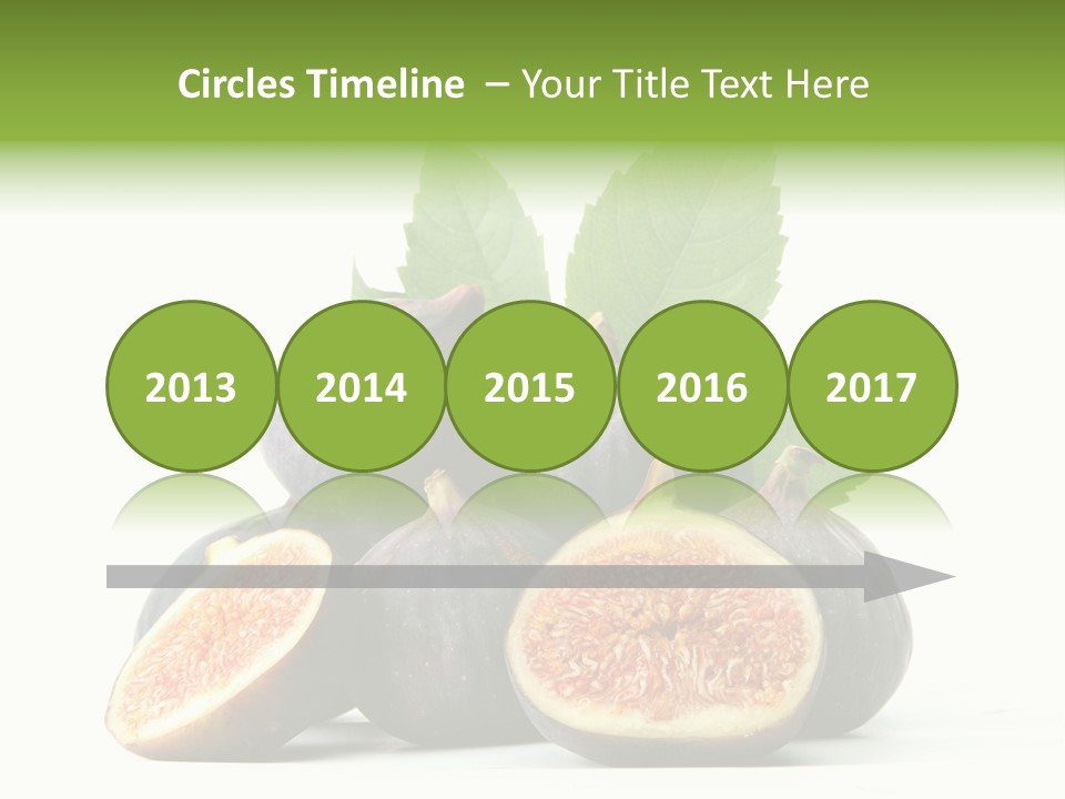 Object Green Purple PowerPoint Template