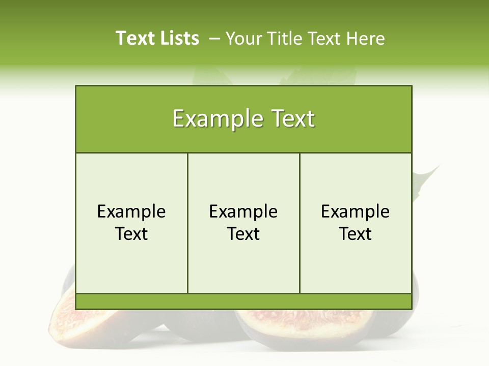 Object Green Purple PowerPoint Template