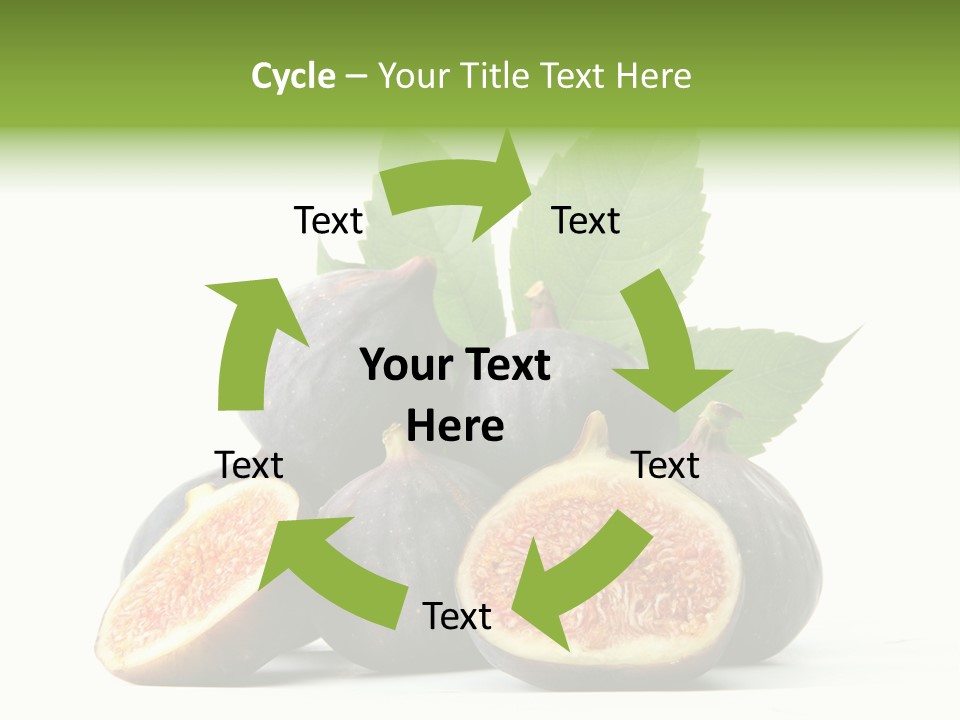 Object Green Purple PowerPoint Template