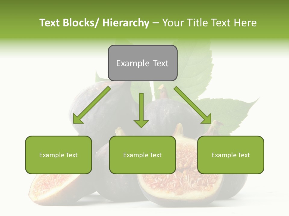 Object Green Purple PowerPoint Template