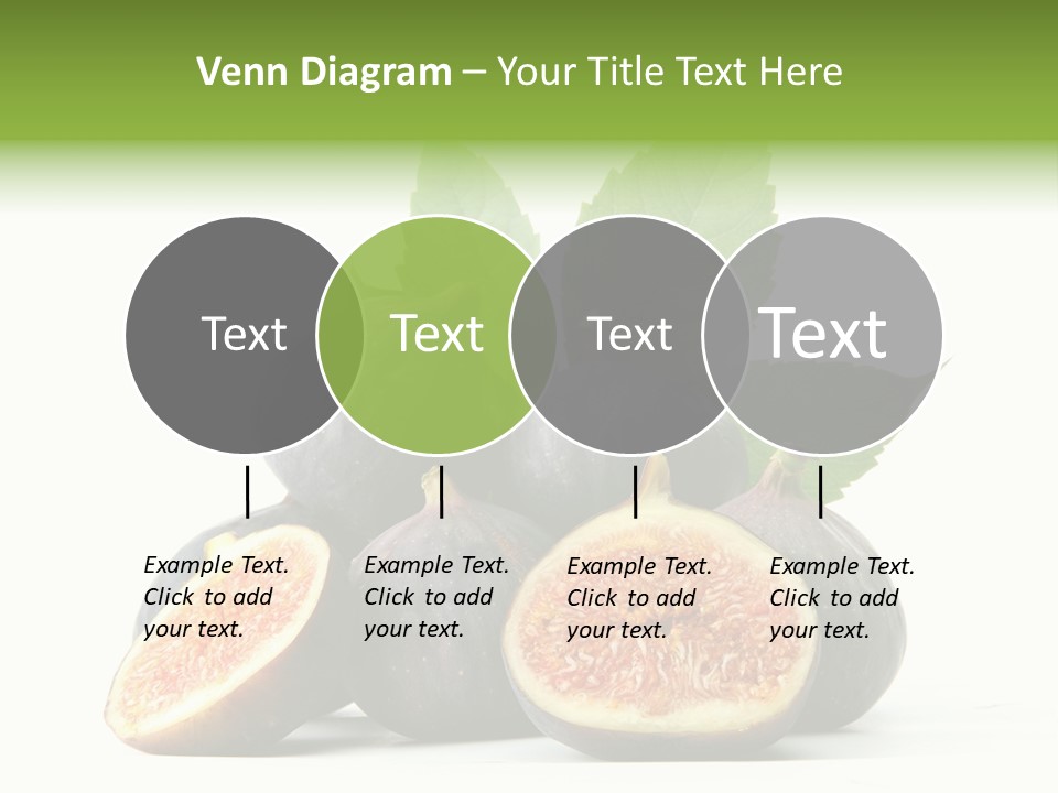 Object Green Purple PowerPoint Template
