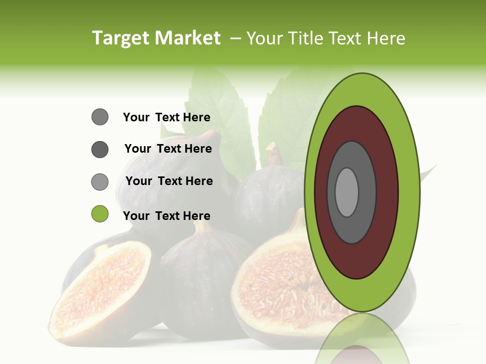 Object Green Purple PowerPoint Template