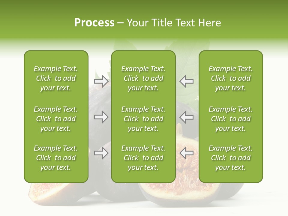 Object Green Purple PowerPoint Template