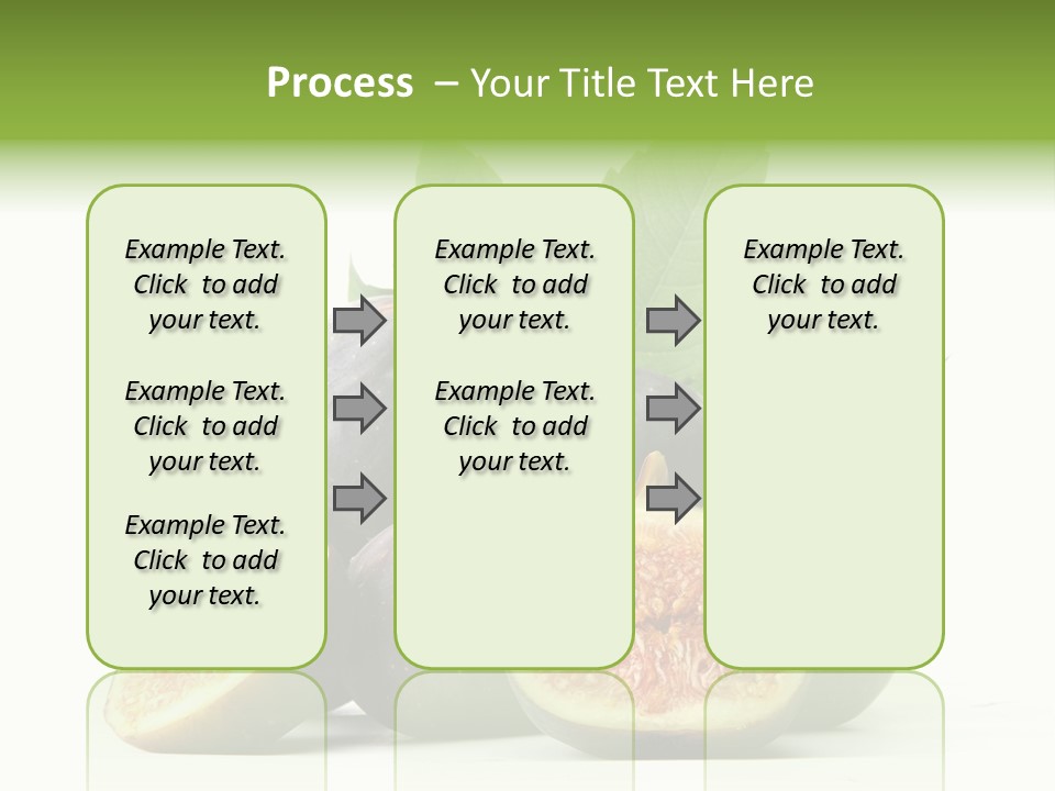 Object Green Purple PowerPoint Template