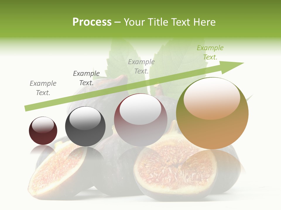 Object Green Purple PowerPoint Template