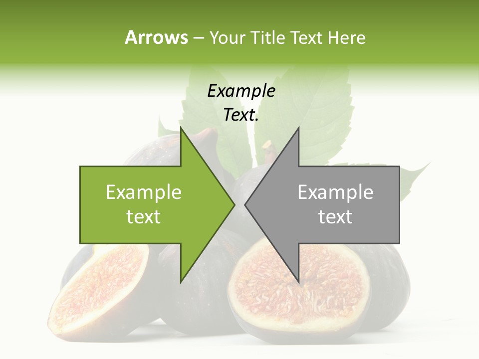 Object Green Purple PowerPoint Template