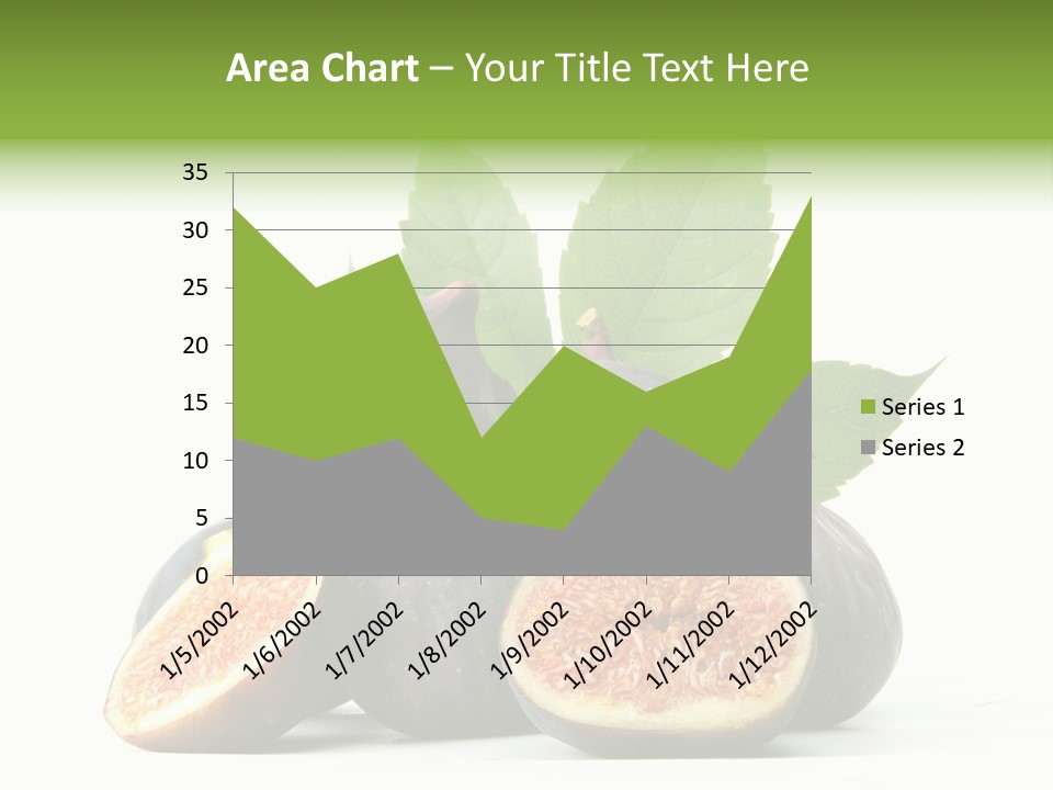 Object Green Purple PowerPoint Template