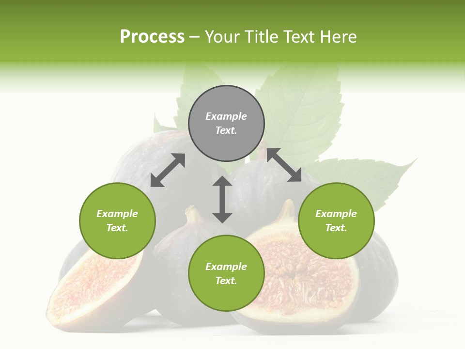 Object Green Purple PowerPoint Template
