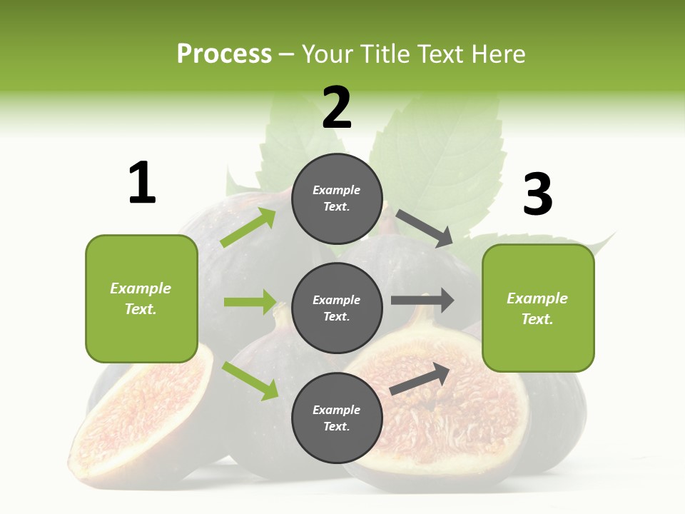 Object Green Purple PowerPoint Template