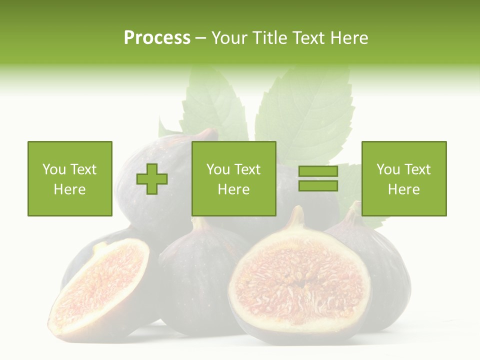 Object Green Purple PowerPoint Template