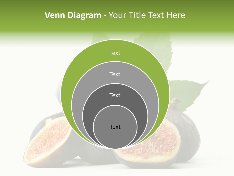 Object Green Purple PowerPoint Template