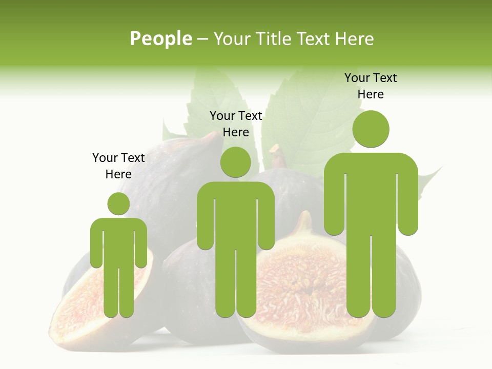 Object Green Purple PowerPoint Template