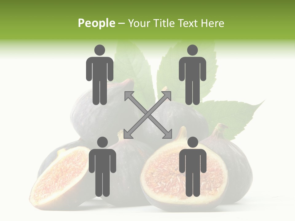 Object Green Purple PowerPoint Template