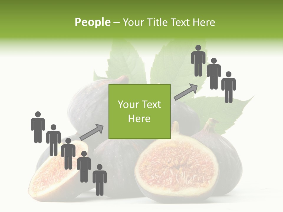 Object Green Purple PowerPoint Template